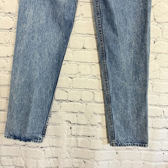 GRLFRND Womens Jeans Size 24 Helena Button Fly Blue Radio Clash Distressed USA - Picture 11 of 16